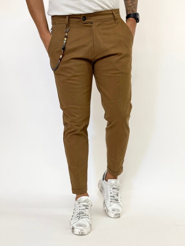 Pantalone TOKYO cotone con catena