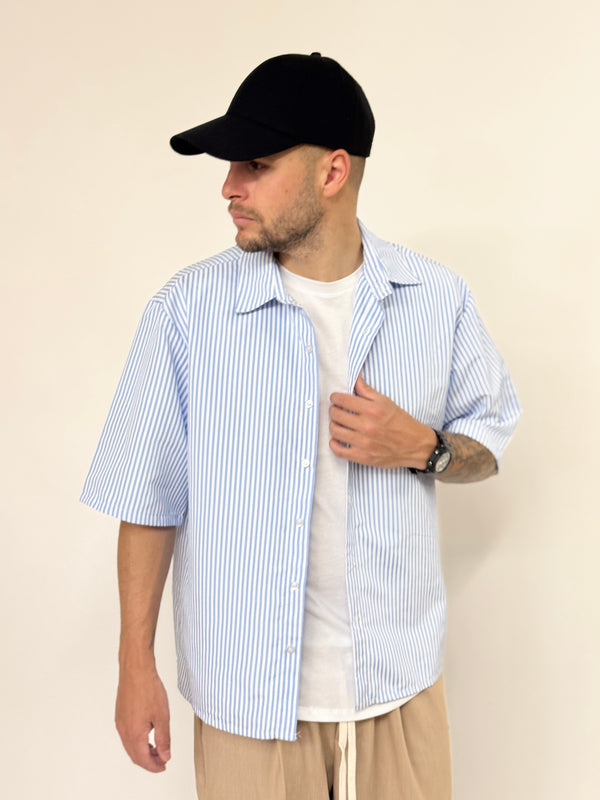 Camicia A.D over a righe